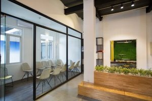 Glass Partition